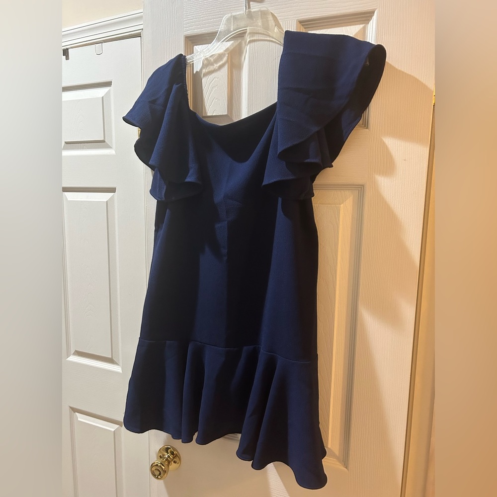Aqua party dress